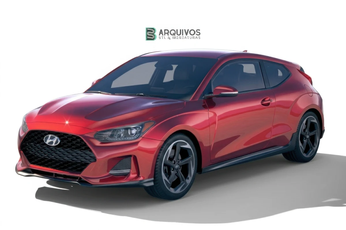 Modelo 3D STL - Hyundai Veloster 2019